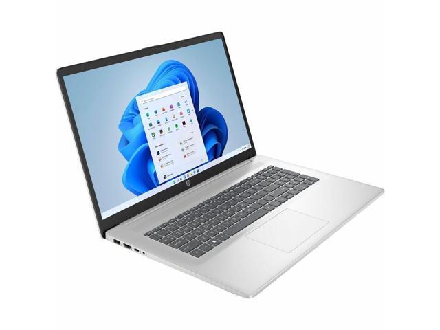 HP 17 Laptop,17.3' HD+ (1600 x 900) Touchscreen,Intel Core i3-N305 Processor,Intel UHD Graphics,Wi-Fi 6,16GB RAM,512GB SSD,Windows 11 Pro,Silver