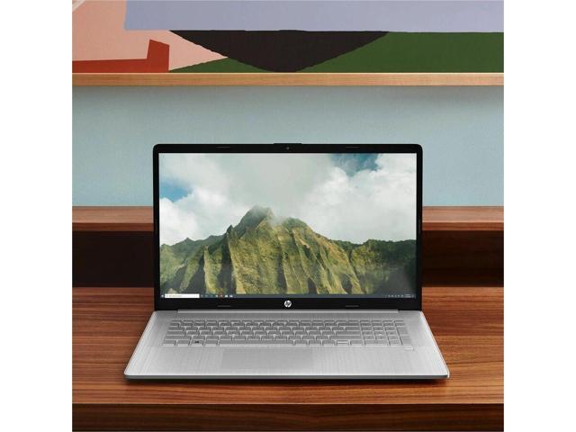 HP 17 Laptop,17.3' HD+ (1600 x 900) Touchscreen,Intel Core i3-N305 Processor,Intel UHD Graphics,Wi-Fi 6,16GB RAM,512GB SSD,Windows 11 Pro,Silver