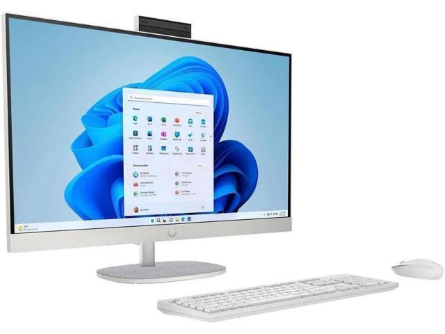 HP Newest All-in-One Desktop,27' FHD touch,Intel Core Ultra 7 255U,Intel UHD Graphics,64 GB DDR5 RAM,2 TB PCIe SSD,Windows 11 Home