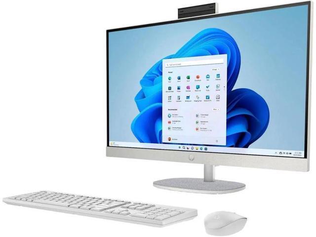 HP Newest All-in-One Desktop,27' FHD touch,Intel Core Ultra 7 255U,Intel UHD Graphics,64 GB DDR5 RAM,2 TB PCIe SSD,Windows 11 Home