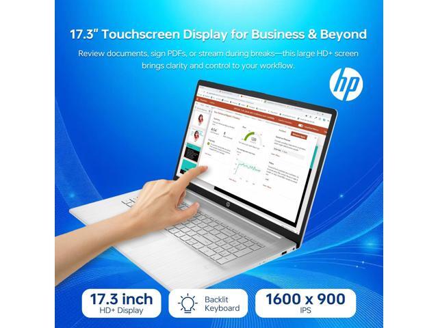 HP 17.3' HD+ Touch Business Laptop,Intel Core i5-1335U Processor,Intel Iris Xe Graphics,Backlit KB,64 GB RAM,2 TB PCIe SSD,Win 11 Pro
