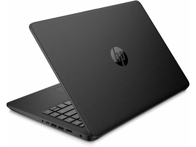 HP 14-dq3210nr 14' HD Touchscreen Laptop,Intel Celeron N4500,4GB RAM,64GB eMMC,Win 11 Pro,Black