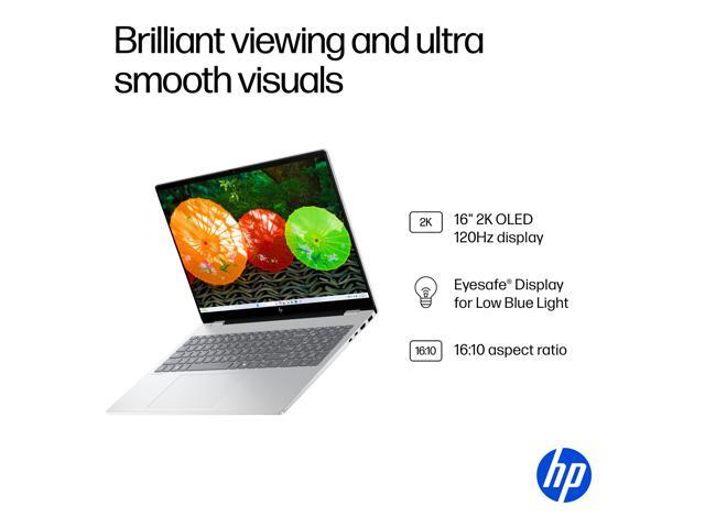 HP OmniBook 7 AI Copilot Laptop,16' 2K OLED 120Hz,Intel Core 9 270H Processor,64GB DDR5 RAM,4 TB SSD,Win 11 Pro