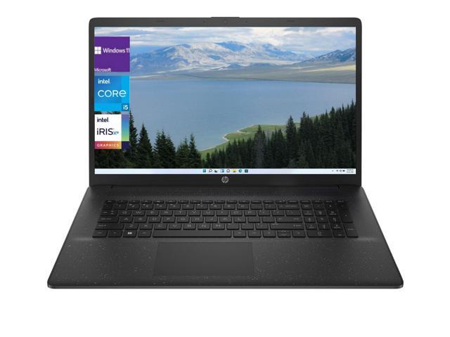 HP 17-cn3582nr 17.3 HD+ Laptop,Intel Core i5-1334U Processor,Intel Iris X Graphics,8GB RAM,512 GB SSD,Win 11 Pro,Black