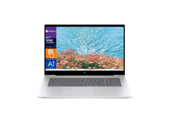 HP OmniBook X 17-dd0057nr 17.3 FHD touch Next Gen AI Laptop -Intel Core Ultra 7 256V Processor - NVIDIA GeForce RTX 4050 Graphics - 16GB DDR5 RAM,1.