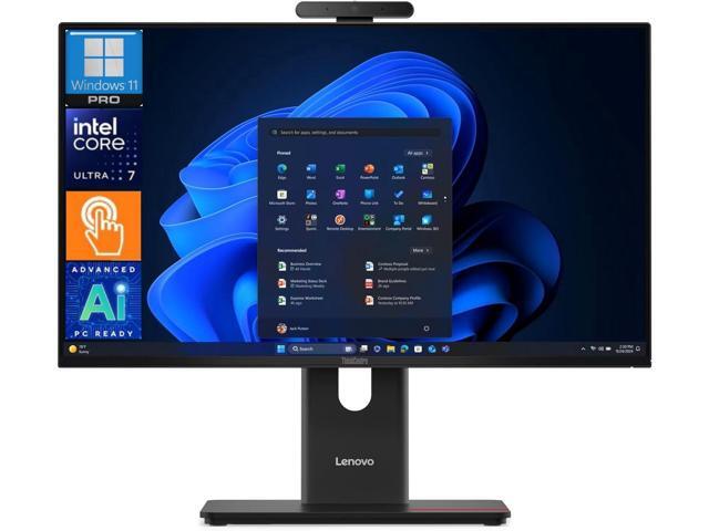 Lenovo ThinkCentre M70a Gen 6 All-in-one Desktop,23.8' FHD Touchscreen,Intel Core Ultra 7 265T vPro Processor,64 GB DDR5 RAM,2 TB SSD,Win 11 Pro