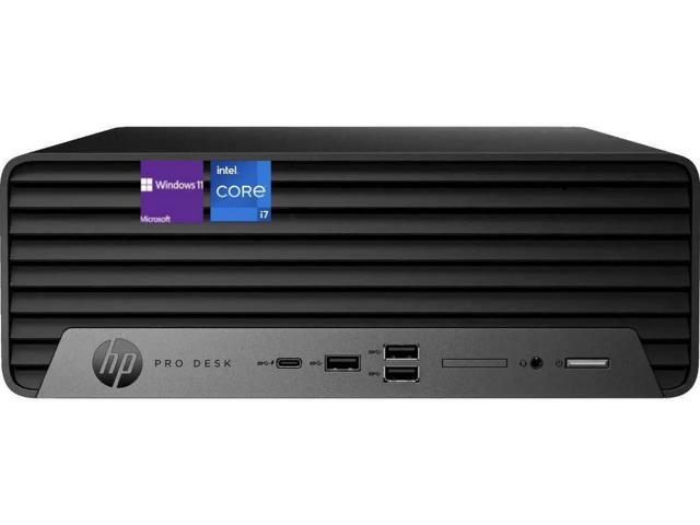 HP Pro 400 G9 SFF Business Desktop -Intel Core i7-14700 Processor -64 GB DDR5 RAM,1 TB SSD -Wired Keyboard & Mouse -Wi-Fi -Win11 Home -Black