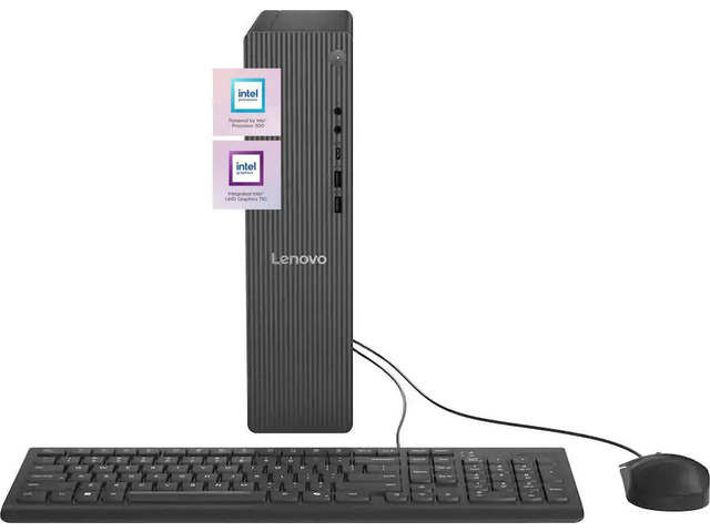 Lenovo IdeaCentre Tower Next Gen AI Desktop,Intel Processor 300,Intel UHD Graphics 710,16 GB DDR5 RAM,512 GB PCIe SSD,Windows 11 Pro