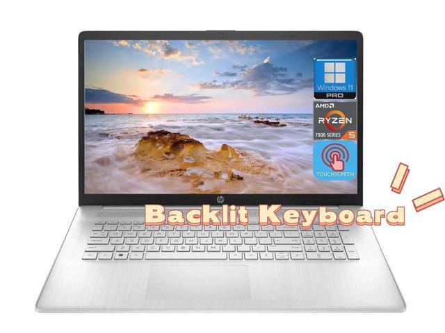 HP 17.3' HD+ Laptop (2023 Model), AMD Ryzen 5 7530U, Integrated AMD Radeon Graphics,, Long Battery Life, Wi-Fi 6,Bluetooth4.2,Windows 11Pro (16GB...