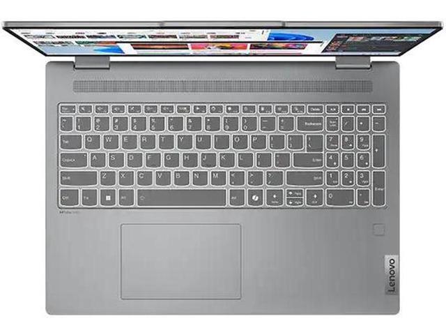 Lenovo IdeaPad 5 2-in-1 laptop,16' WUXGA (1920 x 1200) Touch,AMD Ryzen 7 8845HS,Lenovo Digital Pen,16 GB RAM,512 GB SSD,Windows 11 Home,Grey
