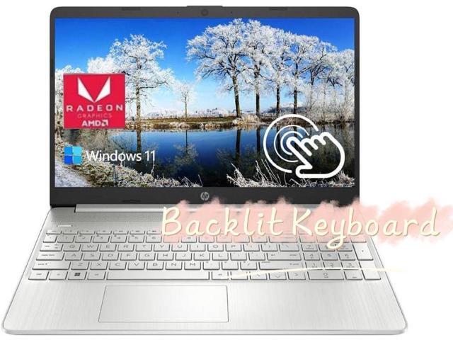 HP 17.3' HD+(1600 x 900) Touch Laptop, AMD Ryzen 5 7530U(Beats i7-1165G7) Processor, 16GB RAM, 1TB SSD, Wi-Fi 6 and Bluetooth 5.3, Backlit...