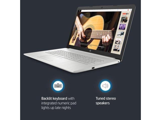 HP 17.3' FHD, Intel Iris Xe Graphics, Intel Core i5-1135G7, 8GB RAM, 512GB SSD, Natural Silver, Windows 11 Home,