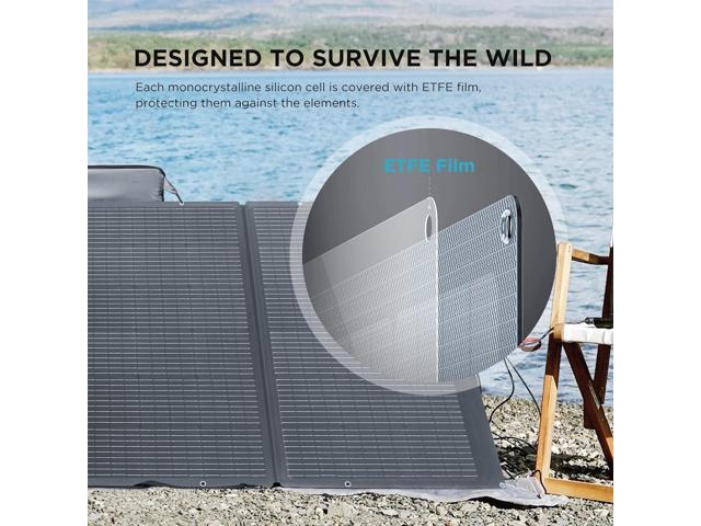 EcoFlow - 400W Foldable Solar Panel - Black - image 7