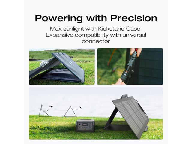 EcoFlow - Foldable 110W Solar Panel - Black - image 6