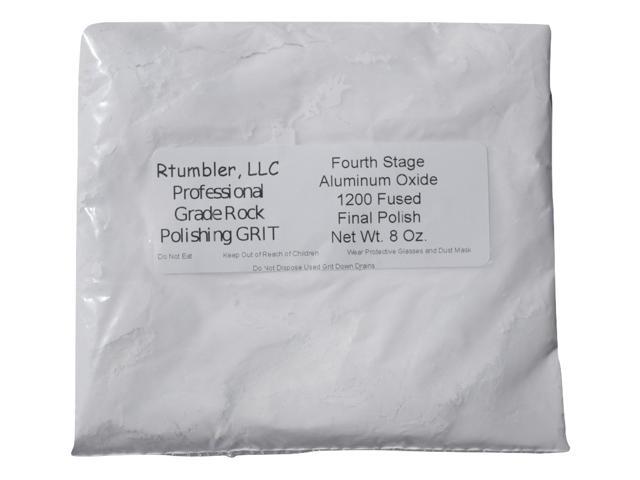 Rock Tumbler Grit for 15 Pound Tumbler with 1 Pound Plastic Buffering Pellets