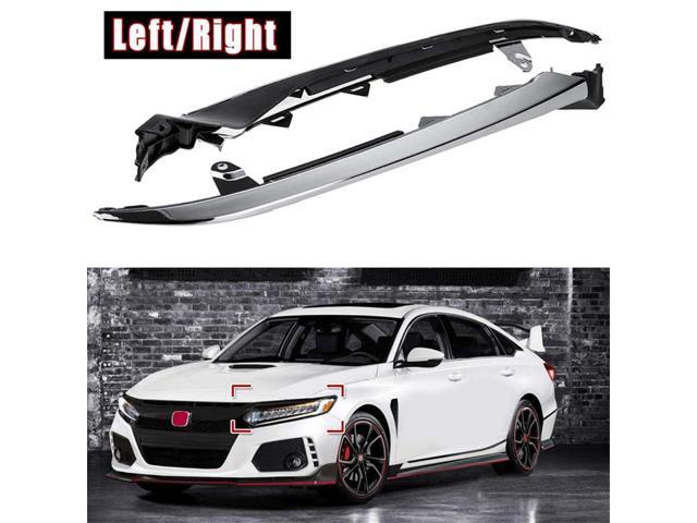 Acaigel 1 Pair Car Front Bumper Headlight Grille Trim Molding For Honda Accord 2018-2020