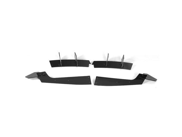Paiying Car Rear Bumper Lip Diffuser Spoiler Chassis Deflector Rear Side Splitters Apron Flaps