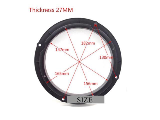 Acaigel 6.5 Inch 6.75 Inch Car Stereo Speaker Install Plate Mount Adapters For Some Kia Hyundai