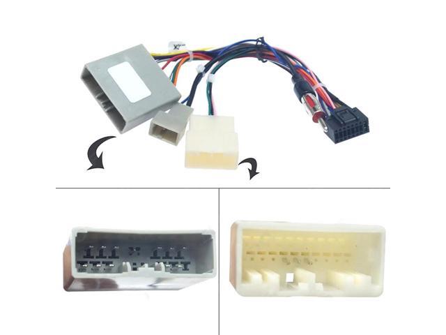 Paiying 16 Pin Android Audio Radio Stereo Wiring Cable Adapter For Honda CRV Civic 06-09