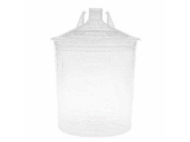 Acaigel 600ML Disposable Paint Cup & M16x1.5 Internal Thread Adapter For Auto Spray Gun