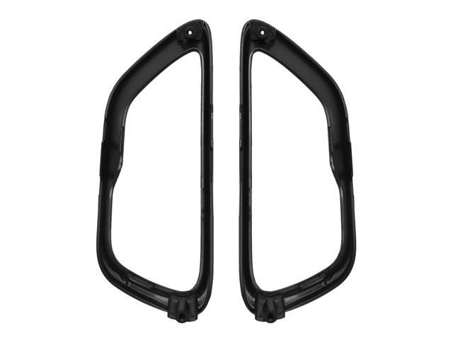 Paiying Black Front Fog Light Cover Fog Lamp Trim For Jeep Grand Cherokee 2017-2021 2019