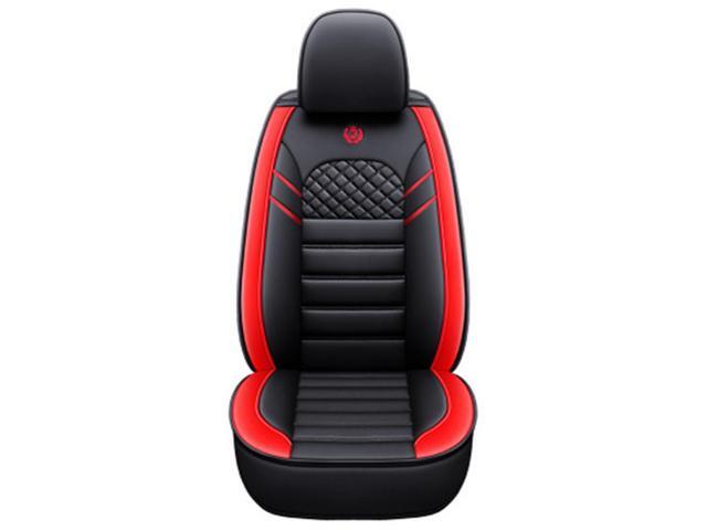 Acaigel Seat Covers Protector Luxury PU Leather Front Rear Cushion 5-Seats all seasons