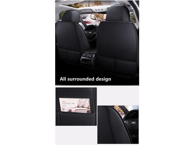 Paiying Seat Covers Protector Luxury PU Leather Front Rear Cushion 5-Seats all seasons