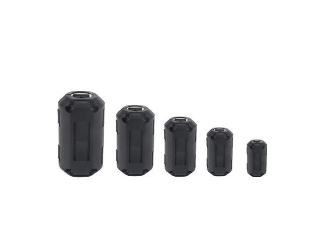 Yingshan 22PCS Snap on Ferrite Core Bead Choke Ring Cord RFI EMI Noise Suppressor Filter