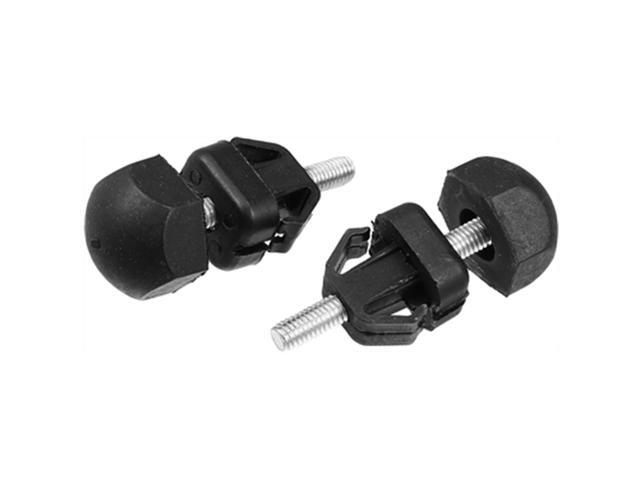 Yingshan 2Pcs Hood Rest Bumper 9L3416K808Aa 6L3Z16758A For Ford F-150 Jaguar S-Type / Xf