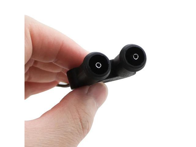 Yingshan 2Pcs Car Horn Speaker Wiring Adapter Harness Wire Plug For Mitsubishi Leopard Pajero Lancer Outlander