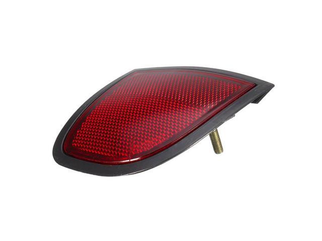Yingshan 2Pcs Rear Bumper Reflector Tail Light Lamp Left & Right For Mitsubishi Triton ML MN L200 2005-2015