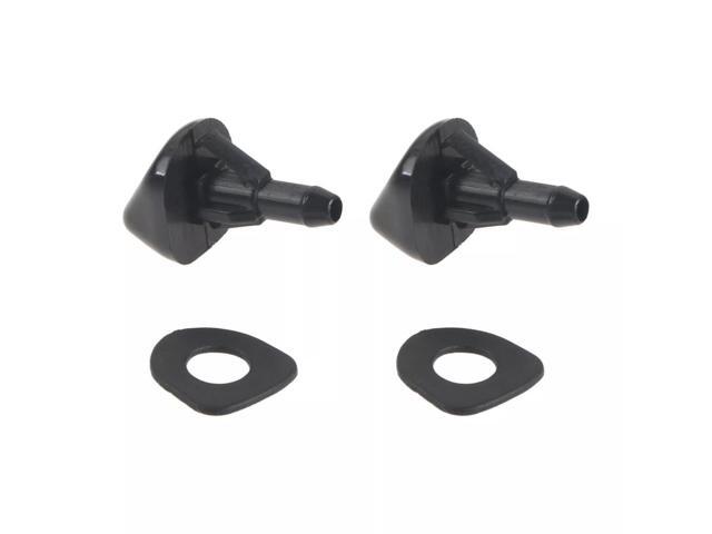 FYUU 2Pc Front Windshield Wiper Washer Nozzle Jets 85381-35040, 8503520110 For Toyota