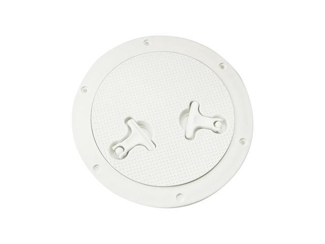 Yingshan 8 Inch Boat Inspection Deck Plate Hatch Marine Inspection Hatch with Cover White