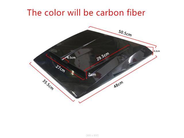 Yingshan Universal Car Exterior Hood Vent Scoop Cover Air Intake Grille Inlet Trim