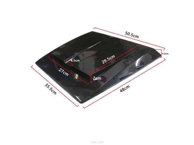 Yingshan Universal Car Exterior Hood Vent Scoop Cover Air Intake Grille Inlet Trim