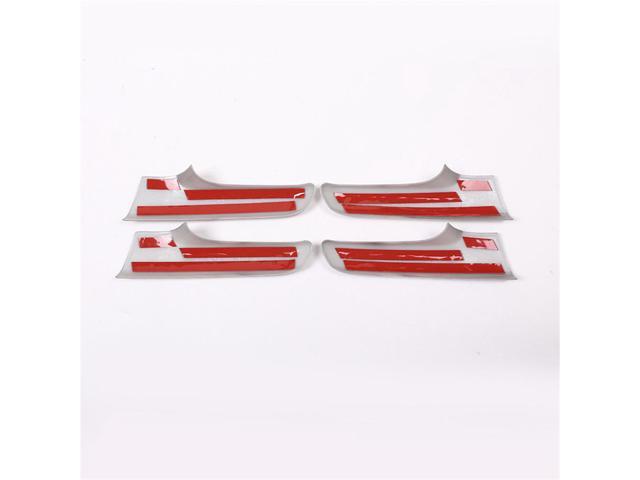 Yingshan 4Pcs Interior Door Handle Cover For Toyota Land Cruiser 150 Prado FJ150 2010-2018