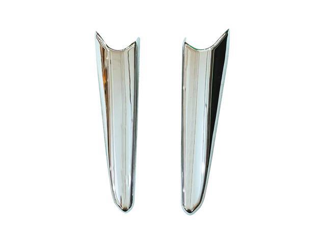 Paiying Left Right Chrome Fog Lamp Molding Cover Fit For Mazda 3 Sport 2017-2018