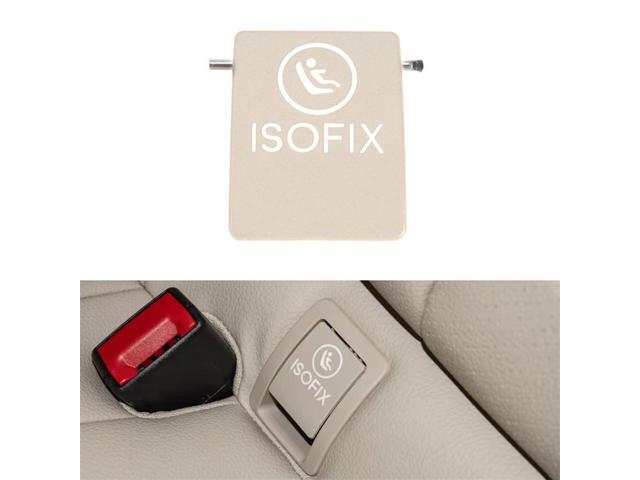 Yingshan Beige Child Seat Hook Anchor Isofix Cover Cap For Mercedes-Benz Glc 2016-2021