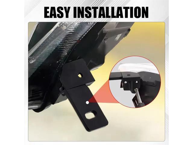 Yingshan Headlight Bracket Repair Fix Kit Rh Right Hand For Ford Fiesta Mk8 2017+