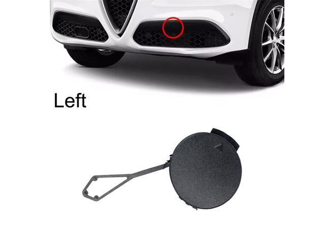 Yingshan Left Front Bumper Towing Hook Eye Cover Cap Lid For Alfa Romeo Stelvio 2017-2023