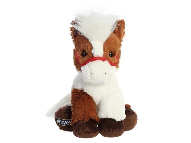Aurora - Medium Brown Breyer - 11' Pinto Horse - Exquisite Stuffed Animal