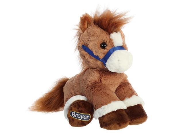 Aurora - Medium Brown Breyer - 11' Chestnut Horse - Exquisite Stuffed Animal