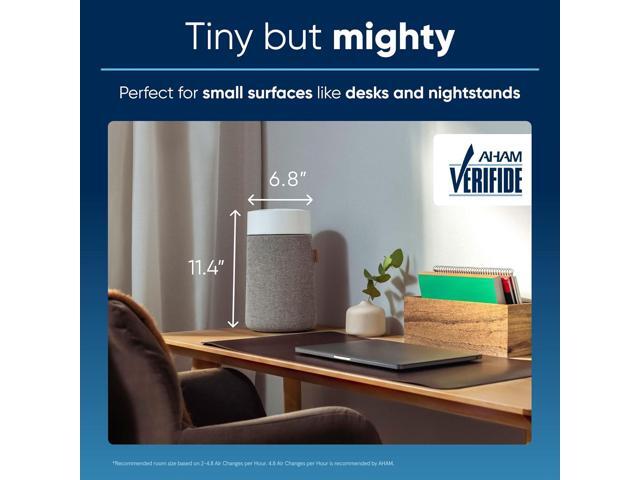 Mini Air Purifier For Bedroom, Small Room Air Purifiers For Home, Portable Air Purifier For Pets Allergies, Desk Air Purifier For Office, Baby Air...