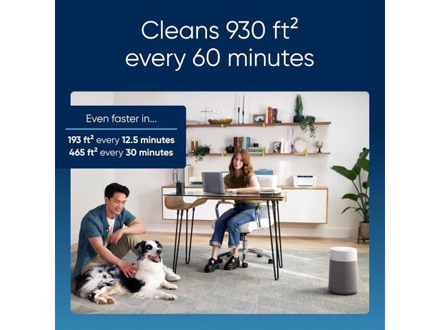 BLUEAIR Air Purifier for Small Room, Bedroom, Home, Cleans 926 sqft in one hour, HEPASilent Air Cleaner for Pets, Allergens, Virus, Dust, Mold,...