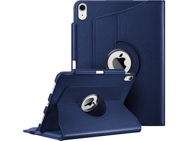 Rotating Case for iPad Air 5th Generation (2022) / iPad Air 4th Generation (2020) 10.9 Inch with Pencil Holder - 360 Degree Rotating Stand Cover.
