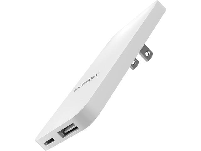 Type C Flat Wall Charger, Galvanox Ultra Slim (Multi-Port Power Adapter) for iPhone 13/14/15/16 iPhone 17 Pro/Max and Samsung Galaxy Models, 20W...