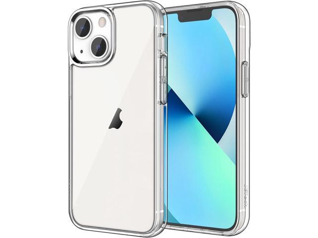 JETech Case for iPhone 13 6.1-Inch, Non-Yellowing Shockproof Phone Bumper Cover, Anti-Scratch Clear Back (Clear)