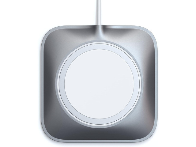 Satechi Aluminum Dock for MagSafe Charger Charger Not Included for iPhone 14 Pro Max/14 Pro/14/14 Plus, iPhone 13 Pro Max/13 Pro/13 Mini/13,...