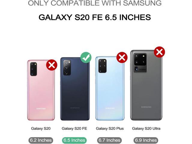 Dexnor for Samsung Galaxy S20 FE Case, [Built in Screen Protector and Kickstand] Heavy Duty Military Grade Protection Shockproof Protective Cover...