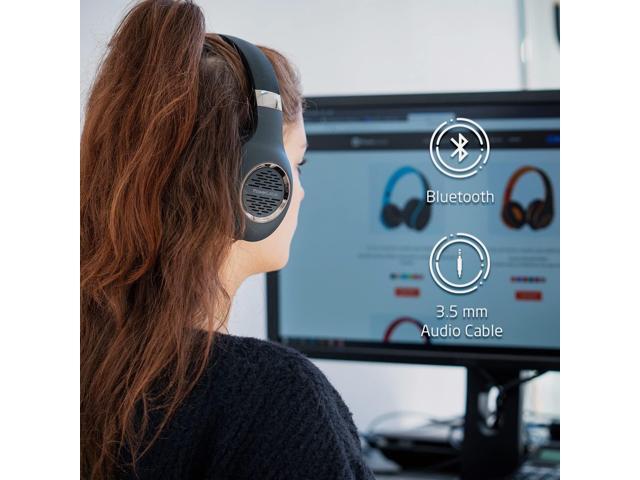 Bluetooth Headphones Over-Ear, PowerLocus Wireless Headphones, Hi-Fi Stereo Deep Bass, Soft Earmuffs Foldable Headphone with Built-in Microphone,...